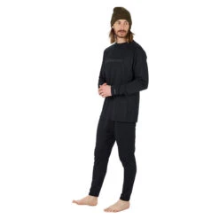 First Layer Homme Burton [AK] Power Grid Crew True Black