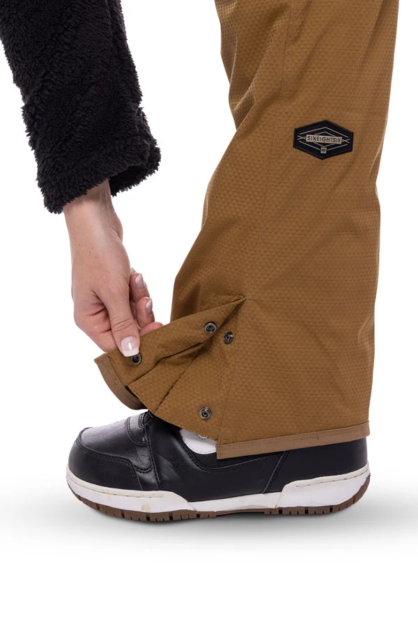 Pantalon Snow 686 Black Magic Insulated Bib Breen Geo Jacquard – Image 11