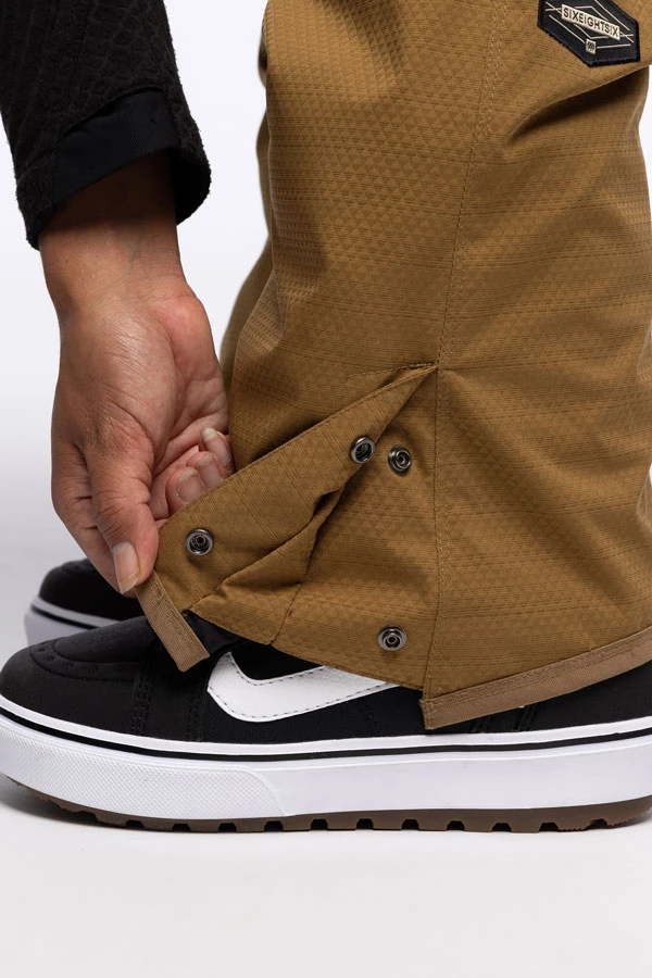 Pantalon Snow 686 Black Magic Insulated Bib Breen Geo Jacquard – Image 12