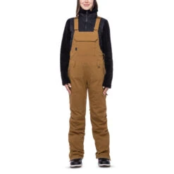Pantalon Snow 686 Black Magic Insulated Bib Breen Geo Jacquard