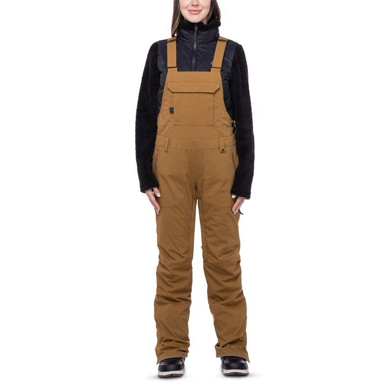 Pantalon Snow 686 Black Magic Insulated Bib Breen Geo Jacquard