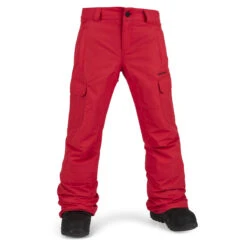 Pantalon Snow Enfant Volcom Cargo Insulated Pant Red