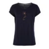 T-Shirt Pally’Hi Fleur Peur W Tee Bluek -Ski Équipements Boutique Fleur Peur W Tee Bluek Pally Hi 1
