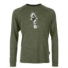 T-Shirt Pally’Hi Holy Smoke Ls Tee Heather Moss -Ski Équipements Boutique Holy Smoke Ls Tee Moss Pally Hi 1