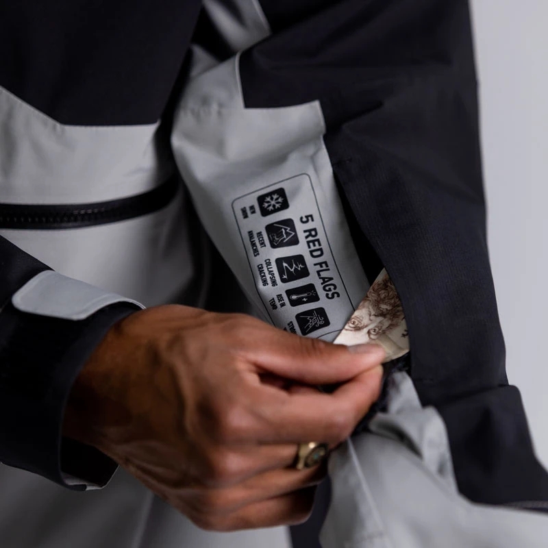 Veste Snow Jones Mountain Surf Anorak Frosti Blue – Image 9