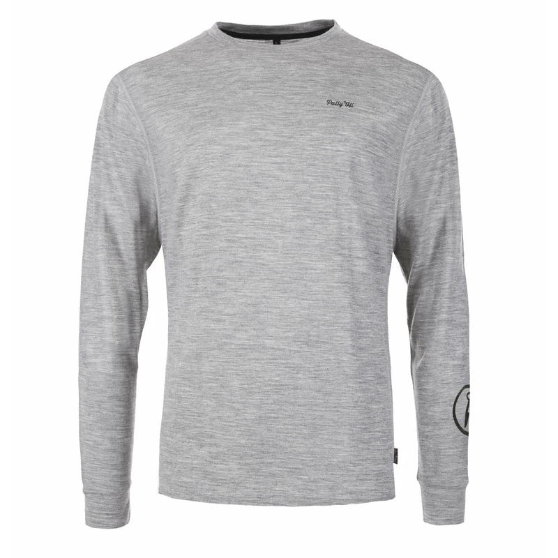 T-Shirt Merino Homme Pally’Hi Hitch Hiker Ls Tee Heather Grey