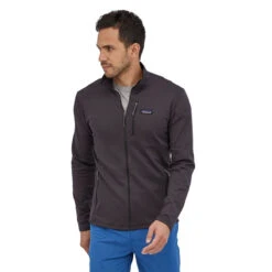 Polaire Patagonia Men’s R1 Daily Jacket Ink Black – Black X-Dye