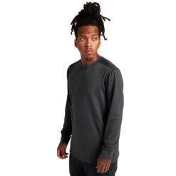 T-Shirt Burton Multipath Ls True Black Heather