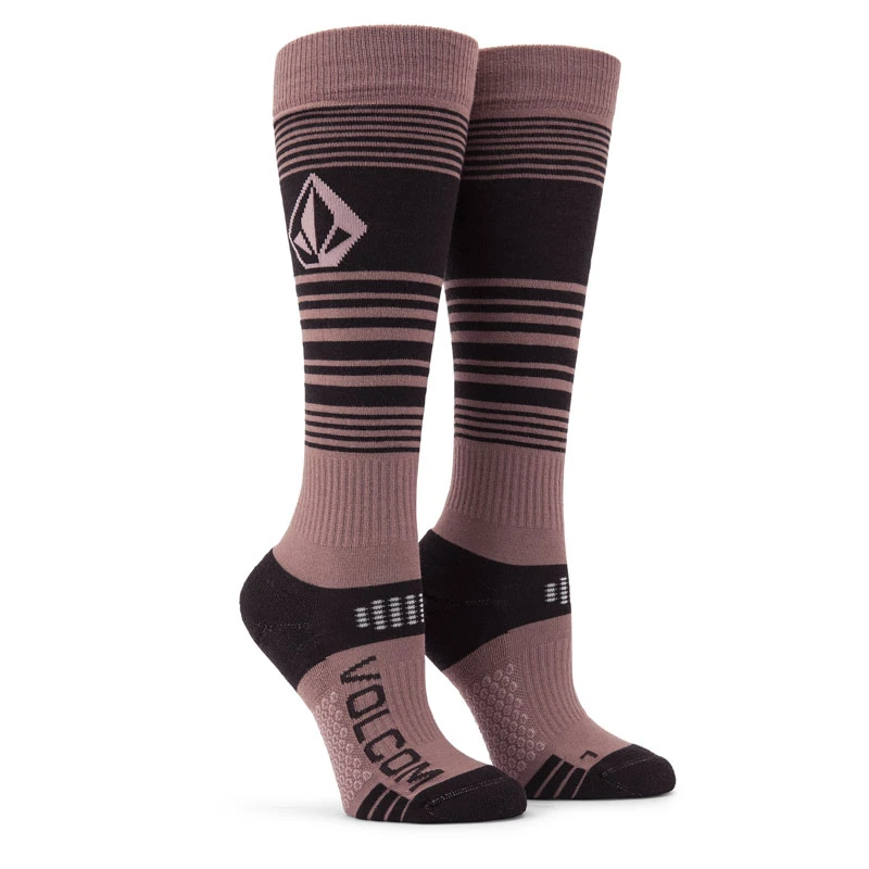 Chaussettes Volcom Tundra Tech Socks Rose Wood