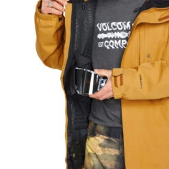 Veste Snow Volcom Dua Insulated Gore-Tex Caramel -Ski Équipements Boutique Volcom Dua Insulated Gore Tex Caramel G0452303 11