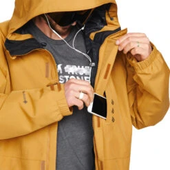 Veste Snow Volcom Dua Insulated Gore-Tex Caramel -Ski Équipements Boutique Volcom Dua Insulated Gore Tex Caramel G0452303 12