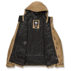 Veste Snow Volcom Dua Insulated Gore-Tex Caramel -Ski Équipements Boutique Volcom Dua Insulated Gore Tex Caramel G0452303 2