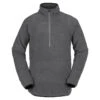 Polaire Homme Volcom Polartec 1/2 Zip Heather Grey -Ski Équipements Boutique Volcom Polartec 12 Zip Heather Grey