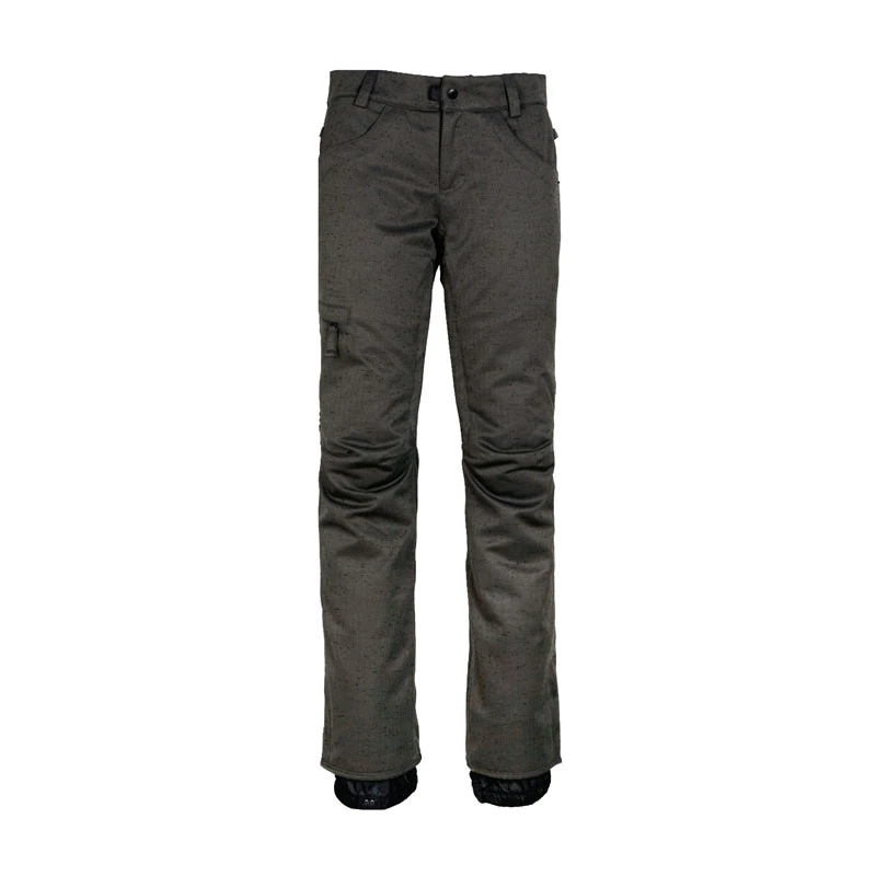Pantalon De Snow Femme 686 Patron Insulated Charcoal Slub